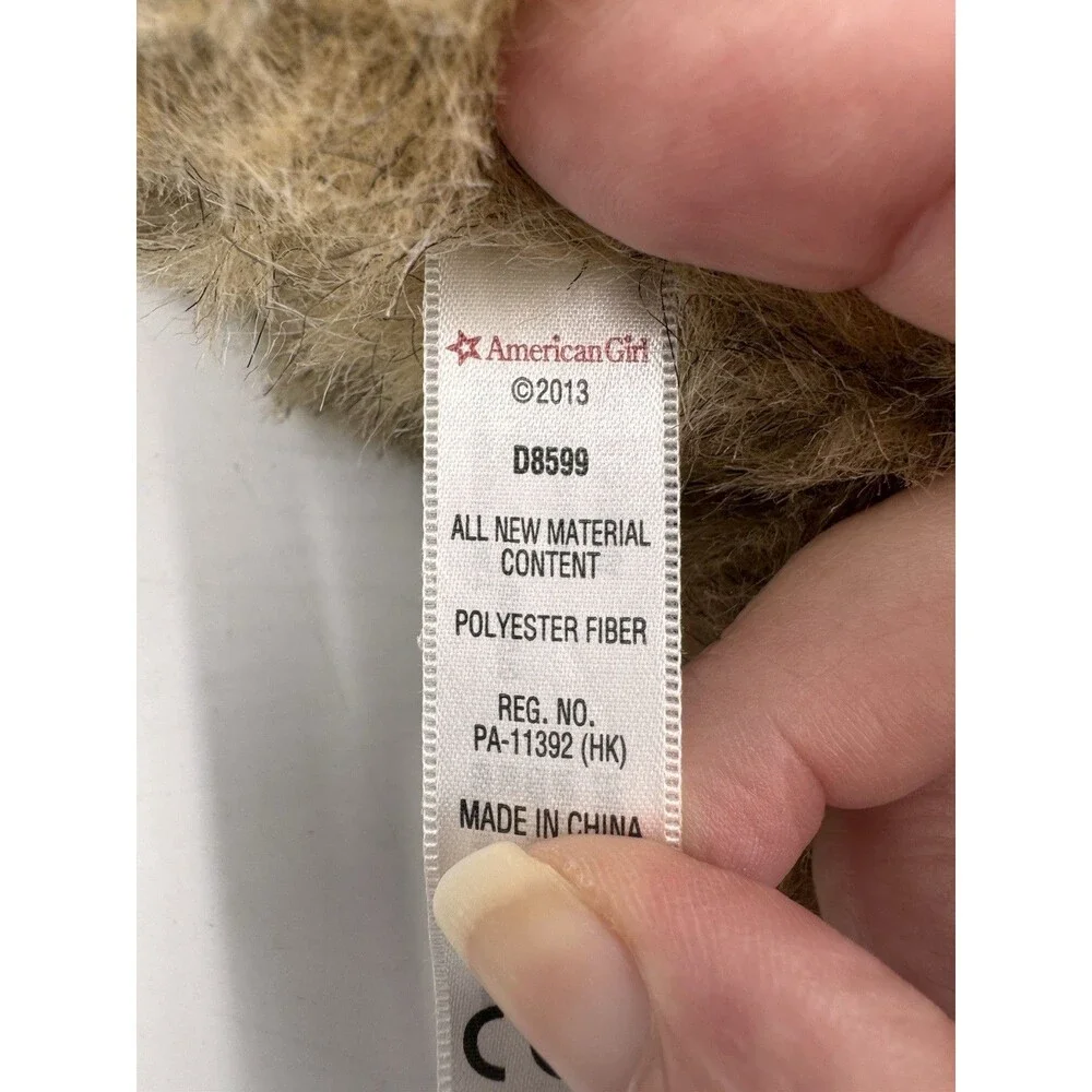 American Girl Kaya's Wolf Dog Tatlo Stuffed Plush Animal 2013